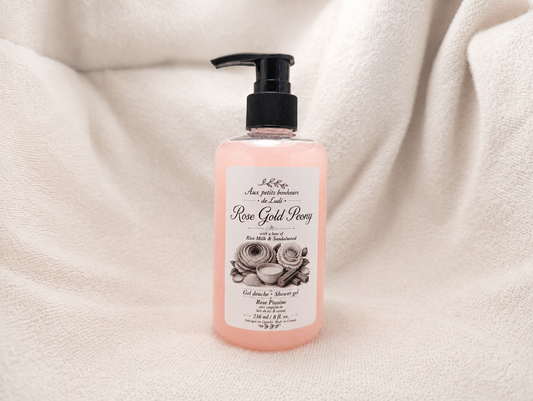 Gel Douche – Rose Gold Peony