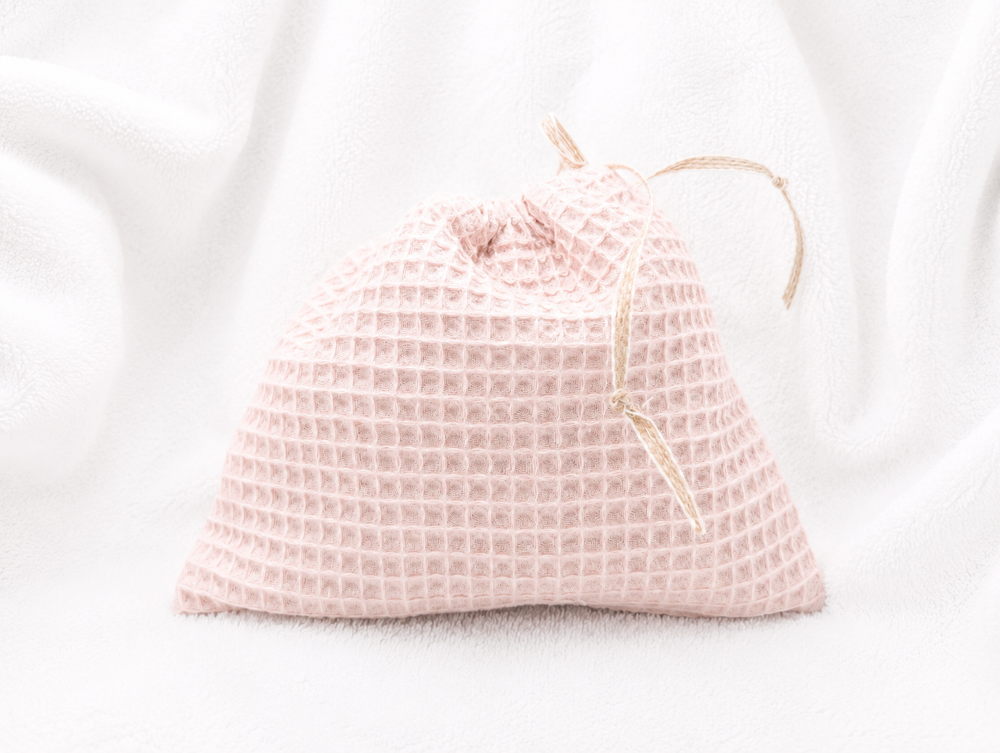 Kit Démaquillant Lavable Mauve fleurie – Bandeau, 4 Lingettes & Trousse