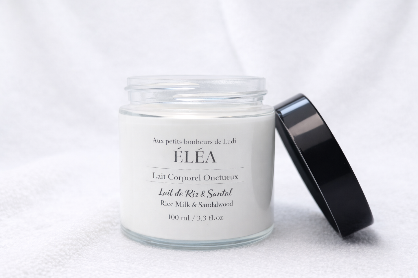 Lait corporel onctueux – ELÉA | Lait de riz & santal