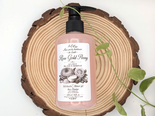 Rose Gold Peony – Gel douche 236 ml