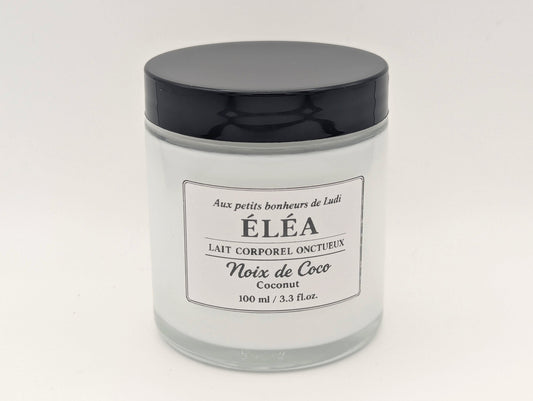 Lait corporel onctueux ELÉA – Noix de Coco | 100 ml